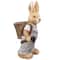 19.25" Boy Rabbit Outdoor Easter Garden Planter